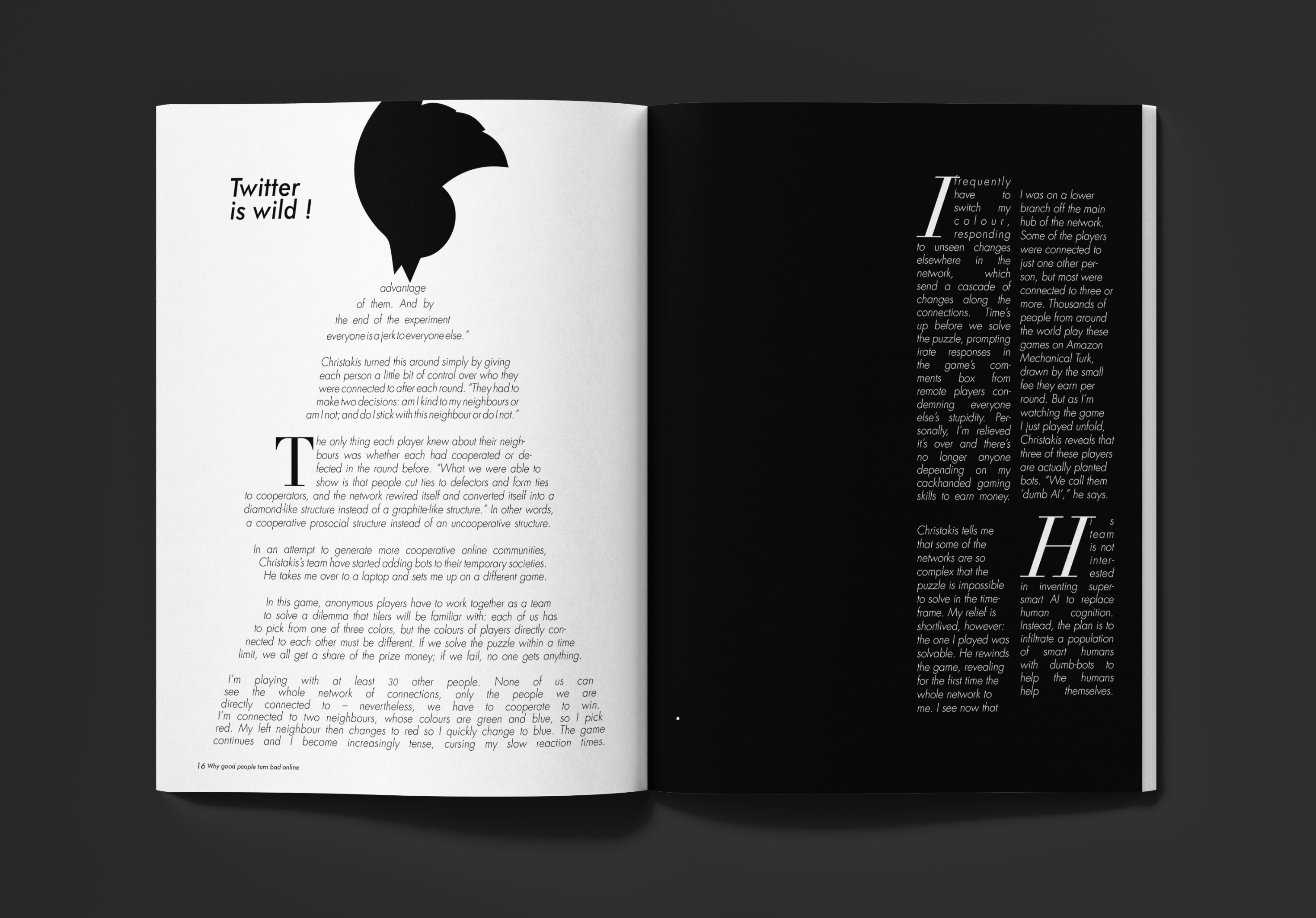 Wired - Magazine Editorial Design 